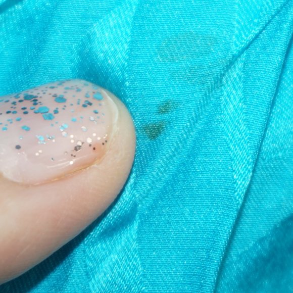 Vintage 80s Silk Floral Polka Dot Dress 8 - Picture 4 of 13